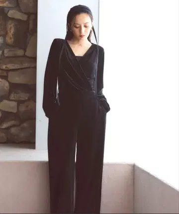 택 포함 미사용 새상품 아뉴앙스 완판템 벨로아 컷 올인원 M 블랙