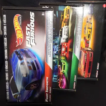 핫휠 와일드 스피드 레어 3BOX 세트