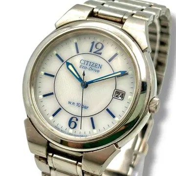 작동 시티즌 손목시계 솔라 에코 드라이브 남성용 E111-S027161
