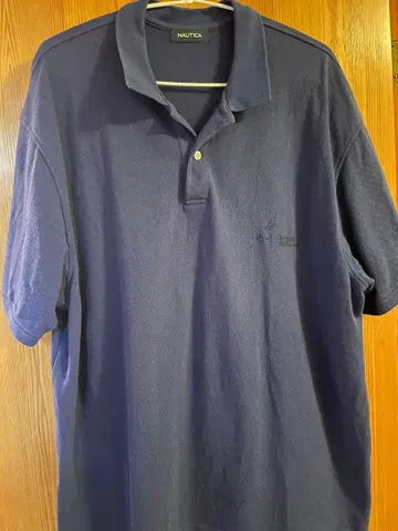 NAUTICA 네이비 피케 셔츠 M