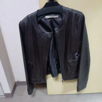 브라운 노카라 자켓 M