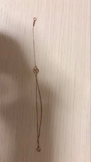 골드톤 체인 팔찌