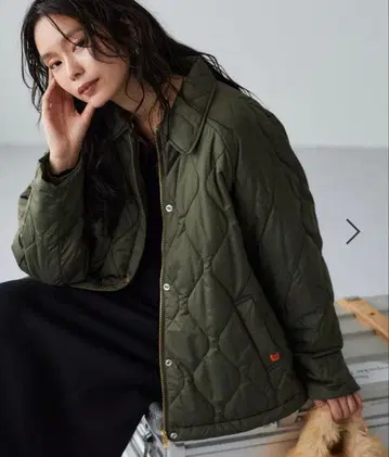 밴야드 스톰 universal overall 퀼트 자켓 카키