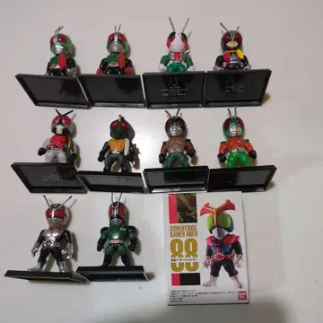 컨버지 가면라이더 쇼와 라이더 11종 세트 세트 판매 우선