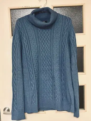 새상품급 BEAMSHEART 터틀넥 니트