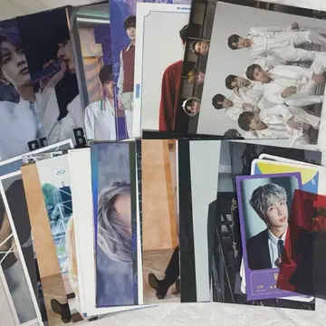 BTS 엽서 남준 많음