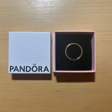 PANDORA 골드링 박스 포함 약 14호