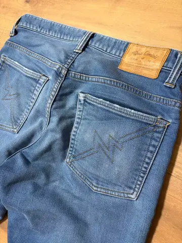 whiz TRACK WEATHERD DENIM PANTS 32