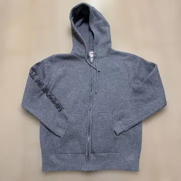 새상품급 그레이 지퍼 후드티 유나이티드 애슬레 y2k