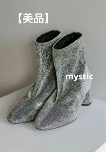 mystic 스트레치 숏부츠 실버 사이즈 36