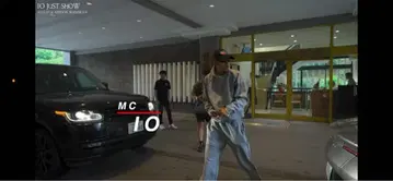 MARMOT CAPITAL STITCH SWEAT 상하의 세트 IO 착용