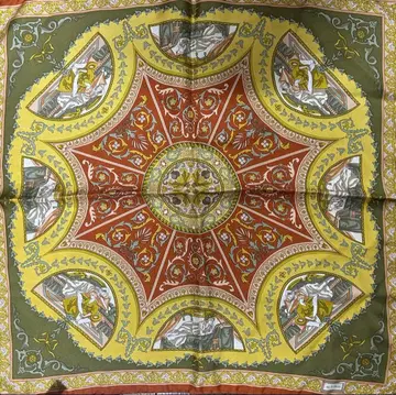 ETRO 스카프 약 45 x 45cm