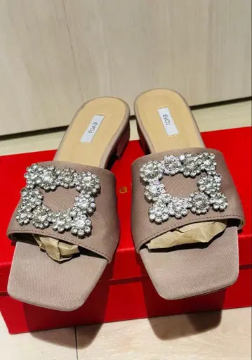 EVOL 이볼 비쥬 플랫 샌들 M