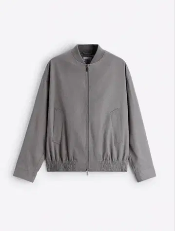 ZARA 리오셀 봄버 자켓 미디엄 그레이 S