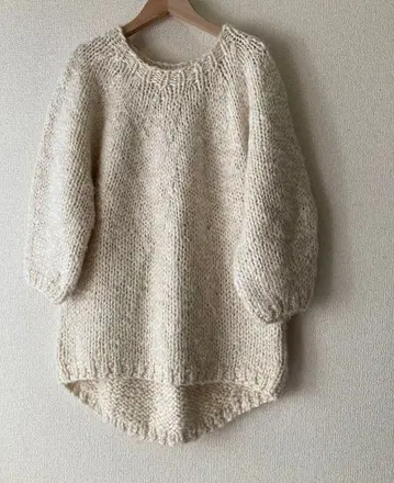 BEARDSLEY 비어즐리 손뜨개질 니트 풀오버