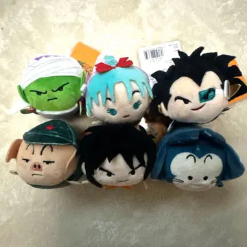 드래곤볼 봉제 인형 6체 세트