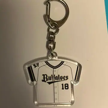 야마모토 요시노부 버팔로즈 유니폼형 키링