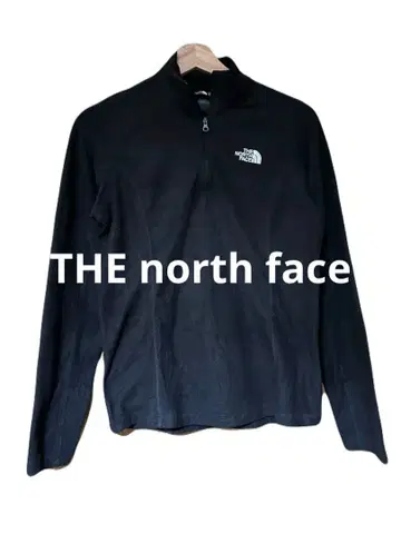 THE NORTH FACE 블랙 하프 지퍼 플리스