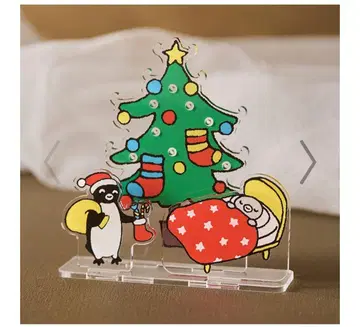 수박 펭귄 아크릴 스탠드 크리스마스 버전