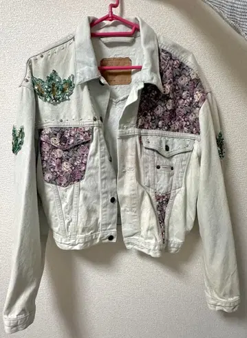 Levi's 데님 자켓 구제 의류