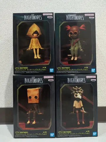 리틀 나이트메어 모니터 탑 피규어 전 4종 세트