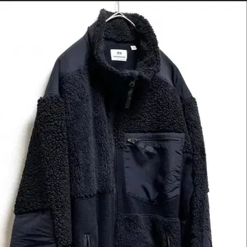 UNIQLO Engineered Garments 플리스 자켓 블랙 M