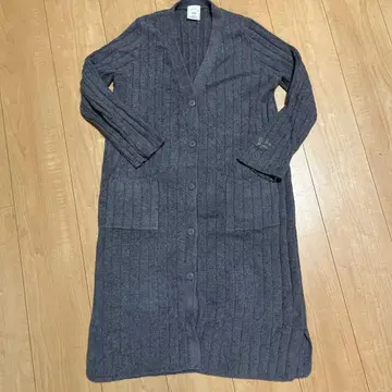 gelato pique 그레이 롱 가디건