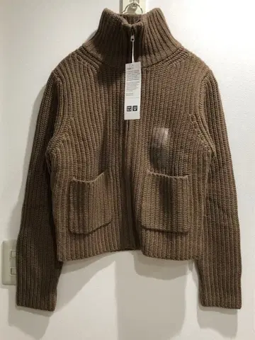 유니클로 UNIQLO 라무 블렌드 집업 자켓 유니클로 유