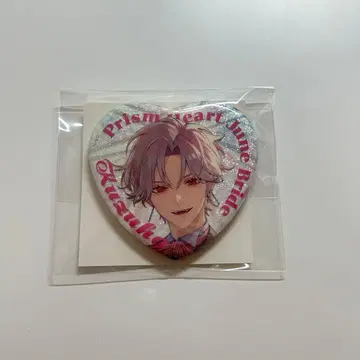 쿠츠하 Prism Heart June Bride 하트 캔뱃지