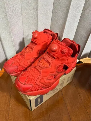 Reebok Instapump Fury 레드 8.5
