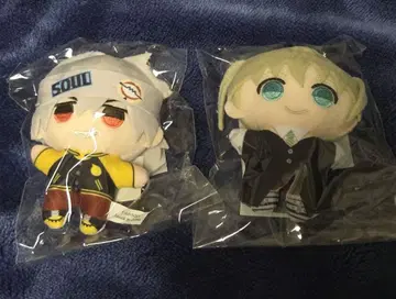 2개 세트 소울 이터전 치이 봉제 인형 마카 소울