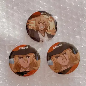 Dr.stone 마네키네코 나나미 류스이 캔뱃지