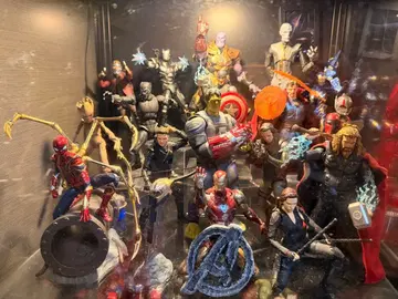 엔드 게임 피규어 세트 17개