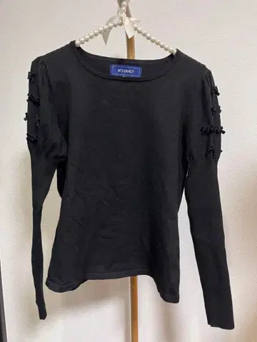 M'S GRACY 블랙 긴팔 니트 40