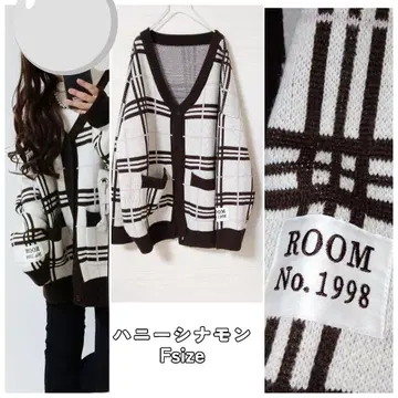 허니시나몬 가디건 가디건 오타니 에미리 빅 실루엣