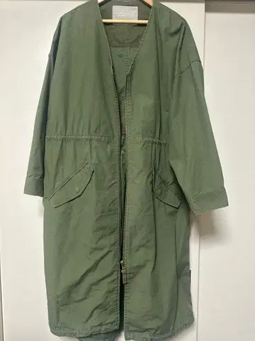 sunny clouds 노후드 모즈 코트 M