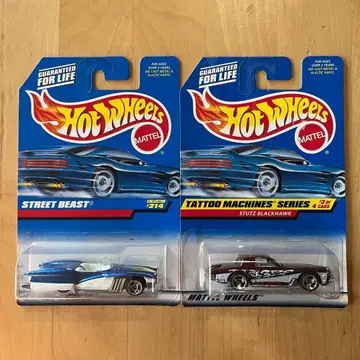 핫휠 스트릿 비스트 & 스태츠 블랙호크 2대 세트