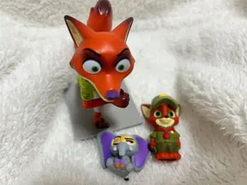 주토피아 피규어 손가락 인형 가챠가챠