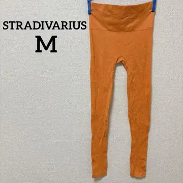 새상품급 STRADIVARIUS [ M ] 오렌지 레깅스