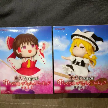 동방 Project 하쿠레이 레이무 키리사메 마리사 피규어 2개 세트