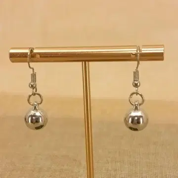 빈티지 실버 양쪽 귀 세트 2개 귀걸이 볼 체인