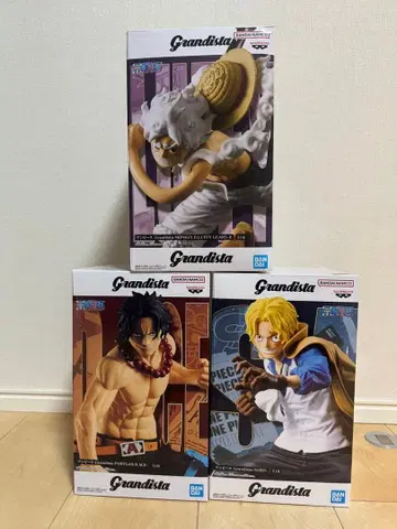 원피스 루피 에이스 사보 3형제자매 피규어 3체 세트