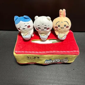 치이카와 모두 함께 라멘 라스트 원상 [  ] 티슈 케이스 제일복권