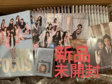 hearts2hearts FOCUS CD 미개봉 새상품, 개별 판매 가능