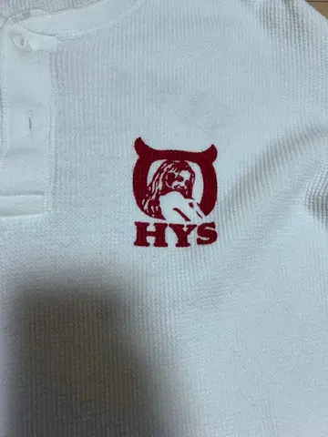 HYSTERIC GLAMOUR 화이트 긴팔 T셔츠