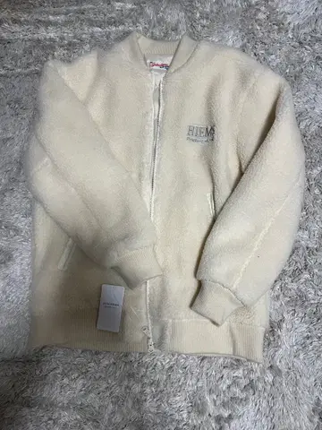 스픽 앤 스팬 보아 바시티 자켓 여성용 아이보리 38