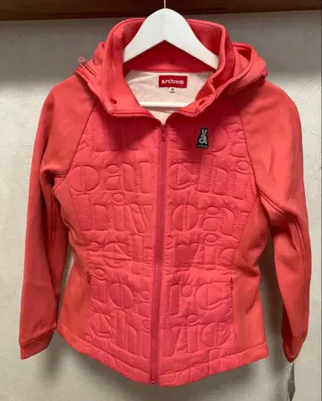 archivio 핑크 후드 부착 자켓