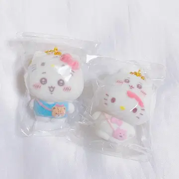 산리오 치이카와 시크릿 플로키 마스코트 참 키티