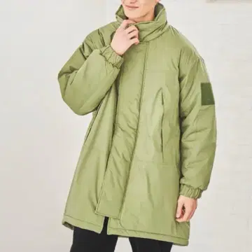 coen 코엔 몬스터 파카 충전솜 자켓 밀리터리 카키 M