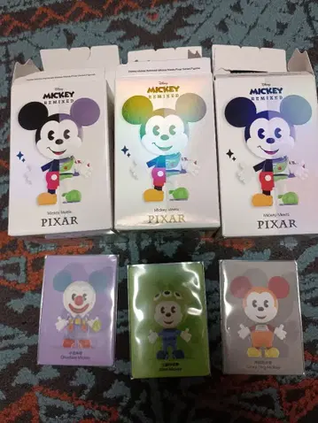 POPMART 디즈니 픽사 3종 세트